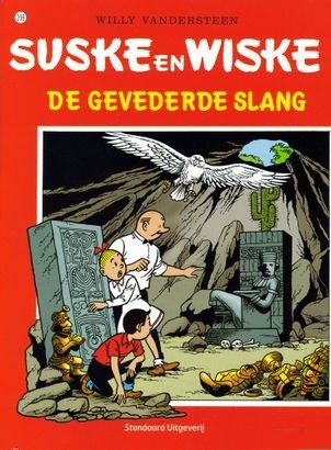 Suske en Wiske 258 - De gevederde slang, Softcover, Vierkleurenreeks - Softcover (Standaard Uitgeverij)