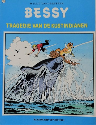 Bessy 136 - Tragedie van de kustindianen, Softcover, Eerste druk (1979), Bessy - Gekleurd (Standaard Boekhandel)