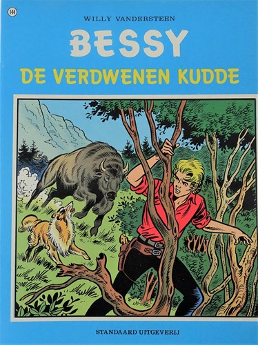 Bessy 144 - De verdwenen kudde, Softcover, Eerste druk (1981), Bessy - Gekleurd (Standaard Boekhandel)