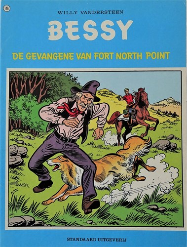 Bessy 146 - De gevangene van Fort North Point, Softcover, Eerste druk (1981), Bessy - Gekleurd (Standaard Boekhandel)
