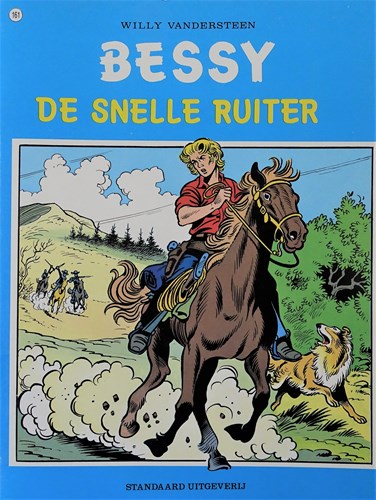 Bessy 161 - De snelle ruiter, Softcover, Eerste druk (1984), Bessy - Gekleurd (Standaard Boekhandel)