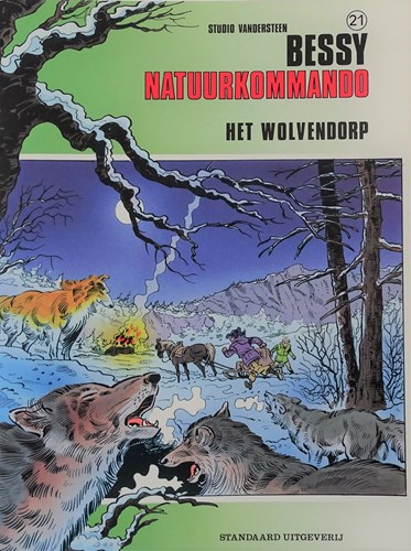 Bessy - Natuurkommando 21 - Het wolvendorp, Softcover (Standaard Uitgeverij)