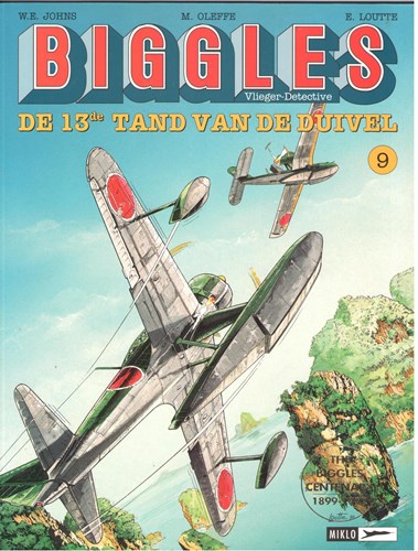 Biggles - The Biggles Centenary - 1899-1999 9 - De 13de tand van de duivel - Centenary, Softcover (Miklo)