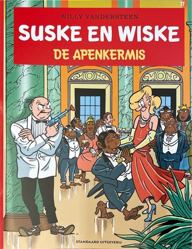 Suske en Wiske 77 - De apekermis, Softcover, Vierkleurenreeks - Softcover (Standaard Uitgeverij)