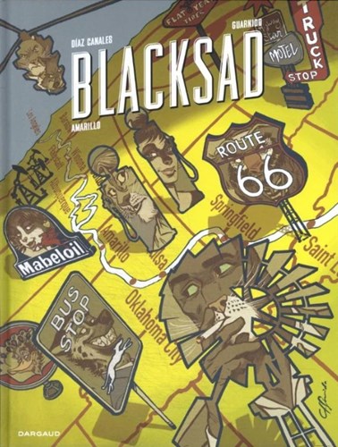 Blacksad 5 - Amarillo, Hardcover (Groot formaat), Blacksad - Verjaardagseditie (Dargaud)