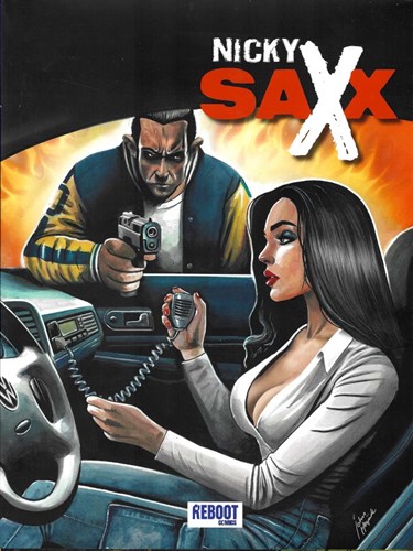 Nicky Saxx (Reboot Comics) 5 - Teken/Lijn, Beursuitgave (Reboot Comics)