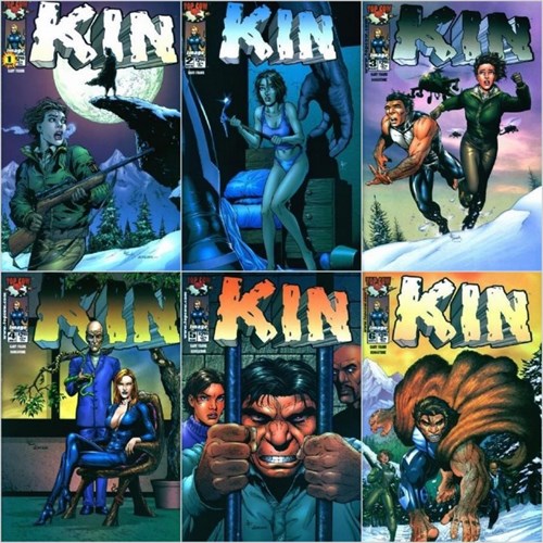 Kin 1-6 - Complete series, Issue (cover B) (Image Comics)