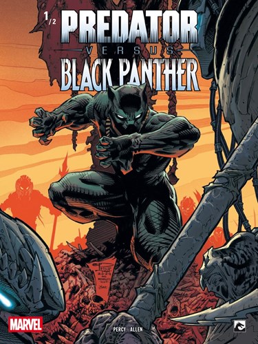 Predator vs Black Panther (DDB) 1 - Predator versus Black Panther 1, SC-cover B (Dark Dragon Books)