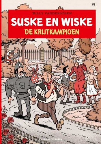 Suske en Wiske 370 - De Krijtkampioen, Softcover, Vierkleurenreeks - Softcover (Standaard Uitgeverij)