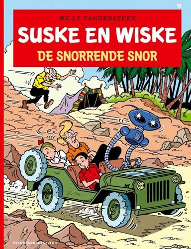 Suske en Wiske 93 - De snorrende snor, Softcover, Vierkleurenreeks - Softcover (Standaard Uitgeverij)