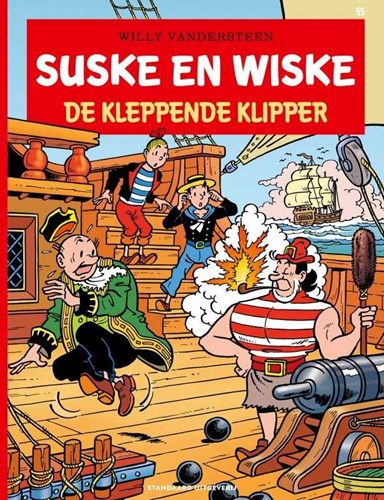 Suske en Wiske 95 - De kleppende klipper, Softcover, Vierkleurenreeks - Softcover (Standaard Uitgeverij)