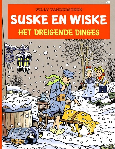 Suske en Wiske 201 - Het dreigende dinges, Softcover, Vierkleurenreeks - Softcover (Standaard Uitgeverij)