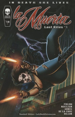 La Muerta 1 - Last Rites, SC-cover A (Coffin Comics)