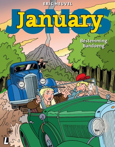 January Jones 13 - Bestemming Bandoeng, Hardcover (Uitgeverij L)