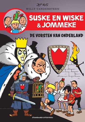 Suske en Wiske & Jommeke  - De Vorsten van Onderland, Softcover (Uitgave BE) (Standaard Uitgeverij)