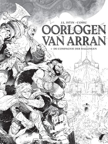 Oorlogen van Arran 1 - De Compagnie der Ballingen, HC (Zwart/Wit) (Daedalus)
