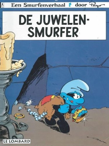 Smurfen, de 18 - De juwelensmurfer, Softcover, Eerste druk (1994) (Lombard)
