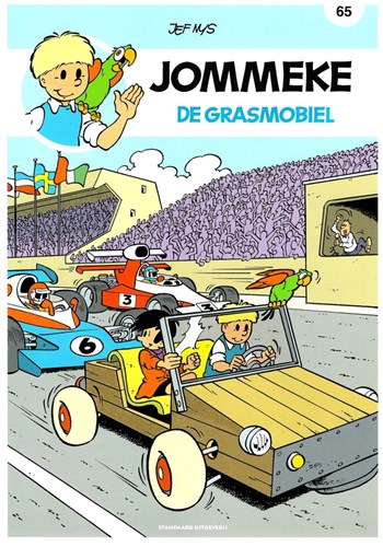 Jommeke 65 - De grasmobiel, Softcover, Jommeke - Relook (Standaard Uitgeverij)