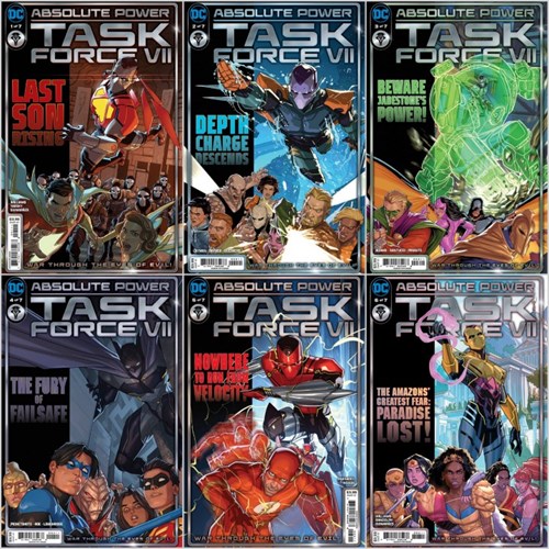 Absolute Power 1-7 - Task Force VII - Complete mini-series, Issue (Cover A), Eerste druk (2024) (DC Comics)