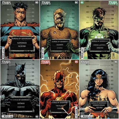 Absolute Power 1-7 - Task Force VII - Complete mini-series, Issue (Cover C), Eerste druk (2024) (DC Comics)