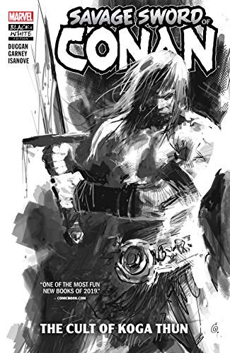 Savage Sword of Conan (2019) 1 - The Cult of Koha Thun, TPB (Black & white) (Marvel)