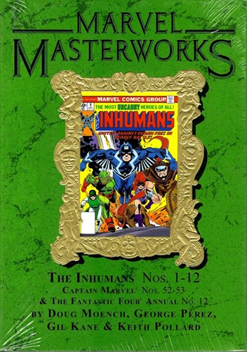 Marvel Masterworks 136 / Inhumans 2 - The Inhumans - Volume 2, Hc+Stofomslag B (Marvel)
