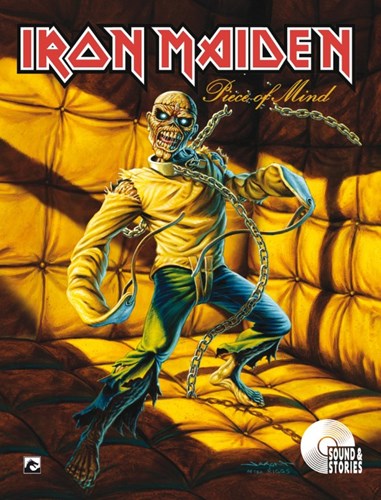 Collectie Sound & Stories  - Iron Maiden - Piece of Mind, Hardcover+prent (Dark Dragon Books)