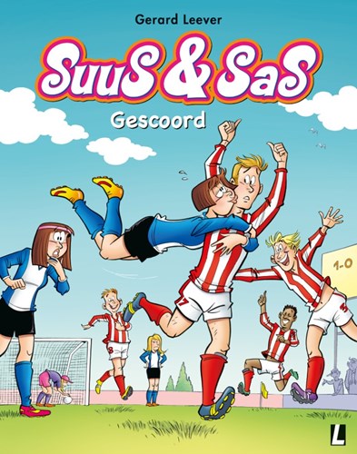 Suus & Sas 9 - Gescoord!, Softcover (Uitgeverij L)