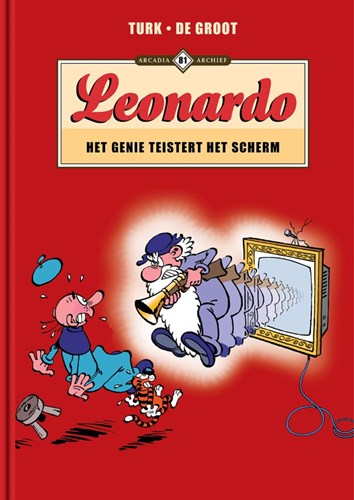 Arcadia Archief 81 / Leonardo (Arcadia)  - Het genie teister het scherm, HC+Linnen rug (Arcadia)