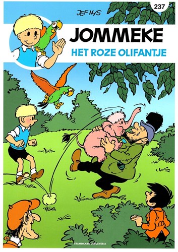Jommeke 237 - Het roze olifantje, Softcover (Standaard Uitgeverij)