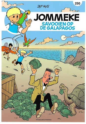 Jommeke 250 - Savooien op de Galapagos, Softcover (Standaard Uitgeverij)
