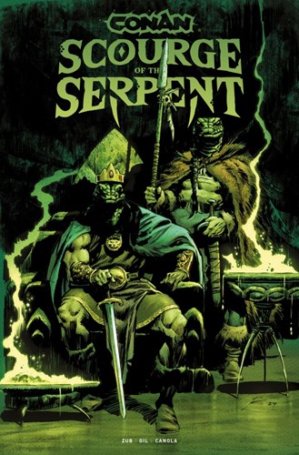 Conan - Titan Comics Mini-Series  - Scourge of the Serpent, TPB (DM edition) (Titan Books)