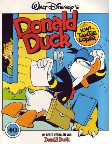 Donald Duck - De beste verhalen 40 - Donald Duck als kwitantieloper, Softcover (De Geïllustreerde Pers)