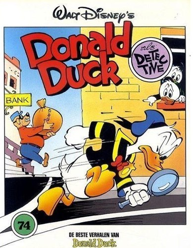 Donald Duck - De beste verhalen 74 - Donald Duck als detective, Softcover (De Geïllustreerde Pers)