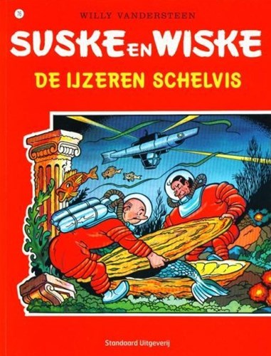 Suske en Wiske 76 - De ijzeren schelvis, Softcover, Vierkleurenreeks - Softcover (Standaard Uitgeverij)