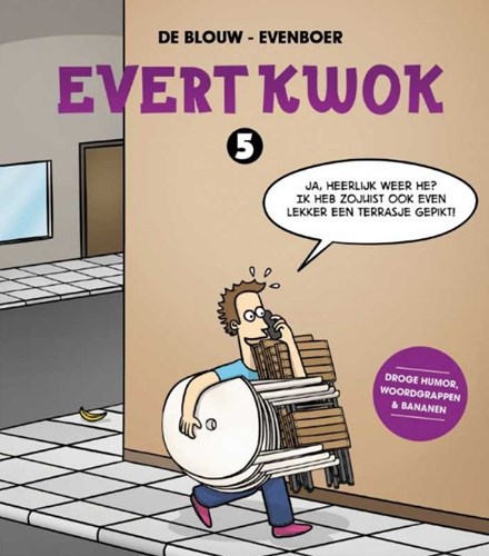 Evert Kwok 5 - deel 5, Softcover, Evert Kwok - Pocket editie (Banaan)