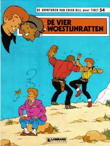 Chick Bill 54 - De vier woestijnratten, Softcover (Lombard)