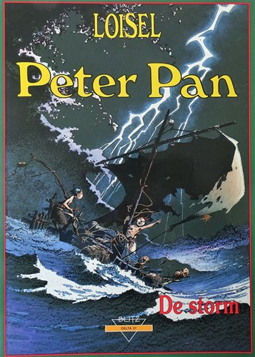 Collectie Delta 37 / Peter Pan - Blitz 3 - De storm, Softcover, Eerste druk (1995) (Oranje / Farao)