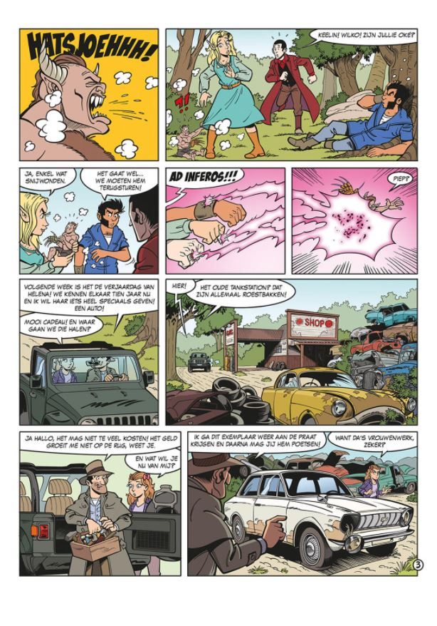 Comic Nachtwacht 9 - De Machinegeest, Softcover Uitgeverij)