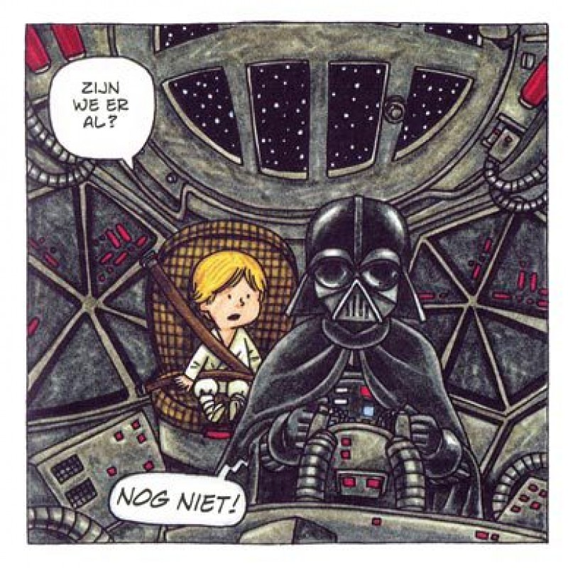 Comic Stripshop - Star Wars - Jeffrey Brown - Vader & Zoon, Hardcover (Dark Books)