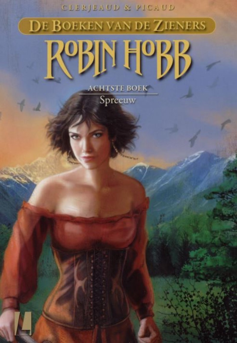 Comic Boeken van de Zieners Robin Hobb 8 Spreeuw, Hardcover (Uitgeverij L)