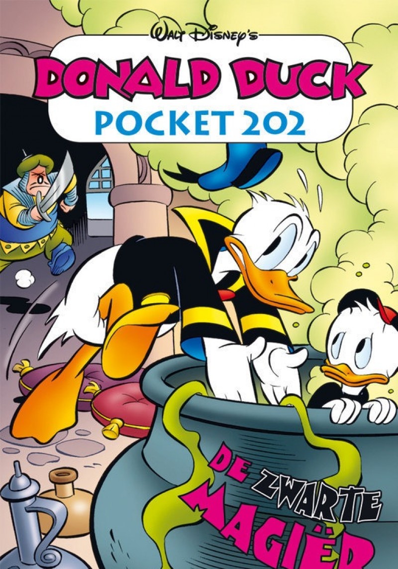 Comic Donald Duck Pocket 3e reeks 202 De zwarte magiër