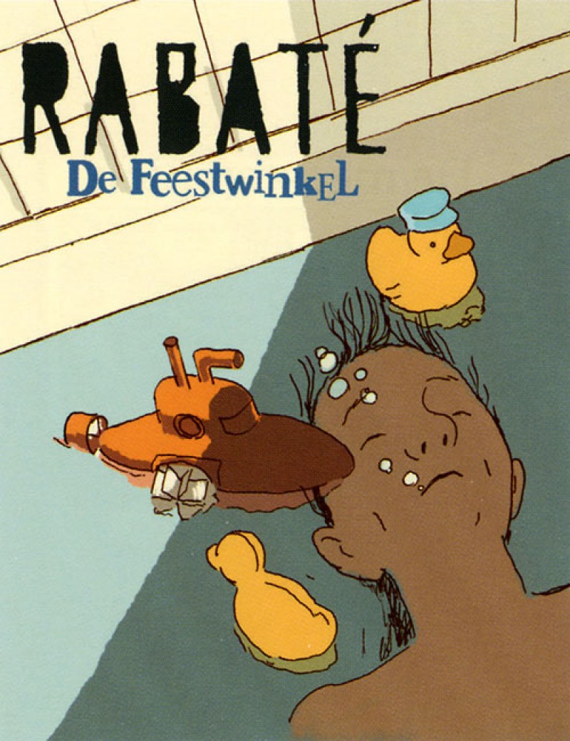 Comic stripshop rabat de feestwinkel hardcover ob 