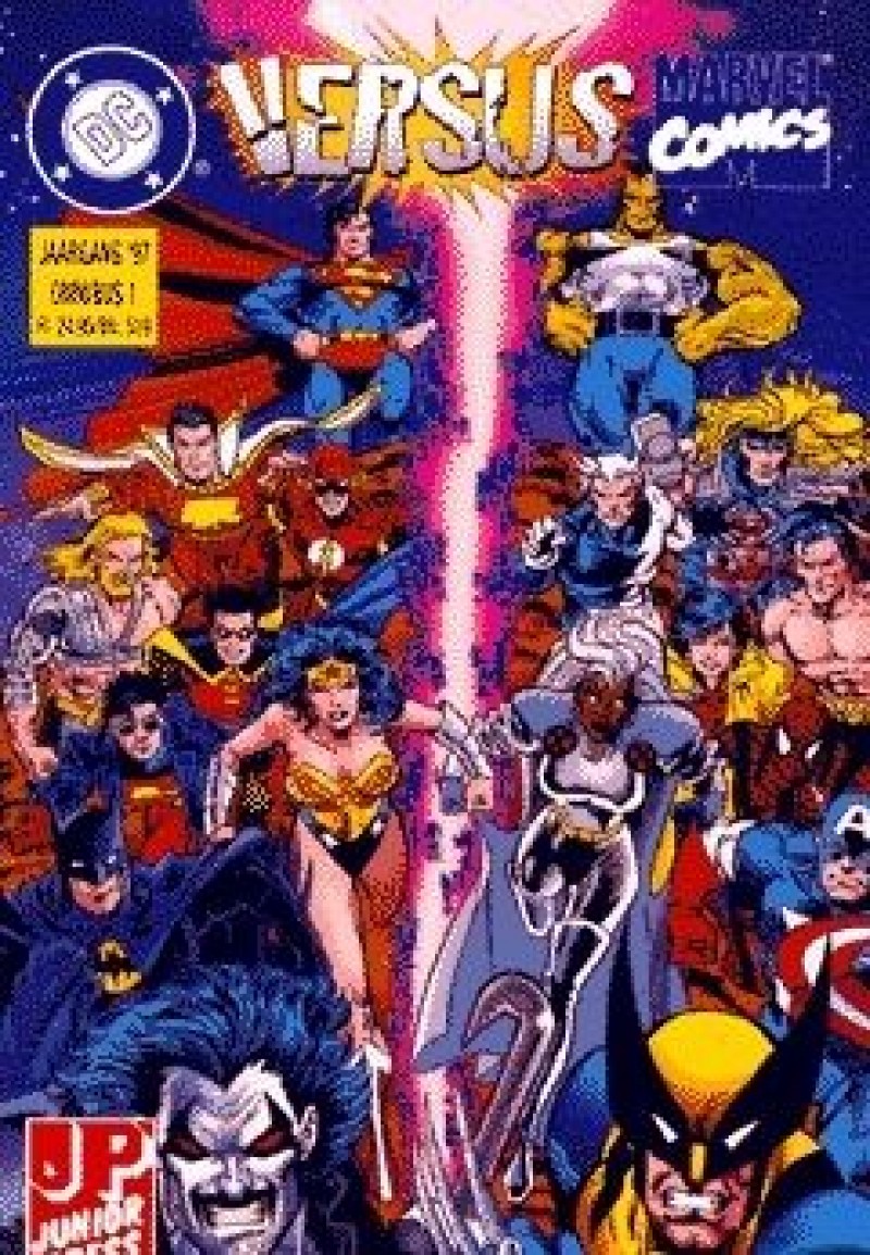 Dc versus marvel promo comics