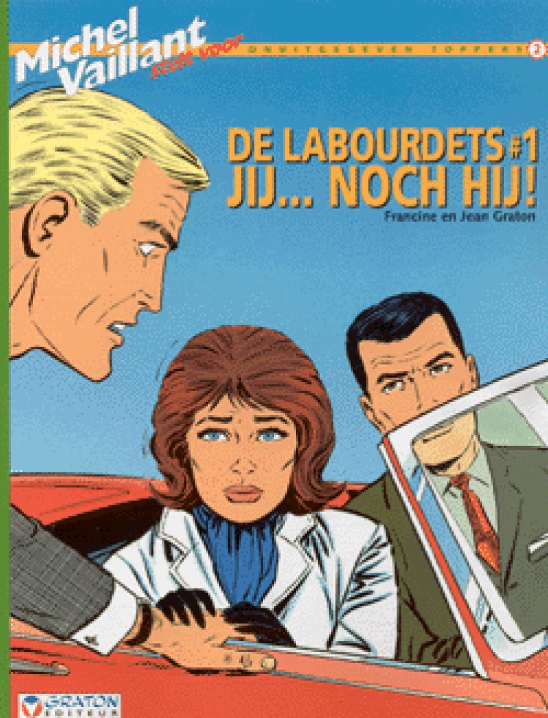Comic Michel Vaillant Onuitgegeven Toppers 2 Jij noch Hij, Softcover, Eerste Comic Michel Vaillant Onuitgegeven Toppers 2 Jij noch Hij, Softcover, Eerste